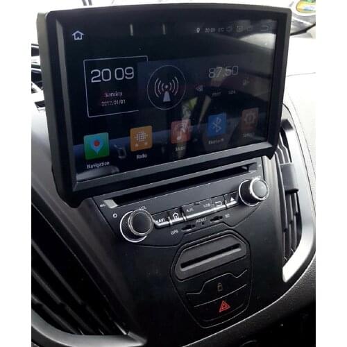 Navirider Android 10 CAR Radio player for Ford Transit Custom 2016 car gps Head unit Multimedia support aux camera and steering