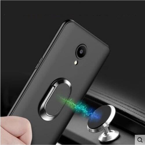 For Meizu Note 5 TPU Case With finger ring Magnetism Holder Phone Back Cover For Meizu Pro7 Plus M3S Mini M3 Note U10 U20 Coque