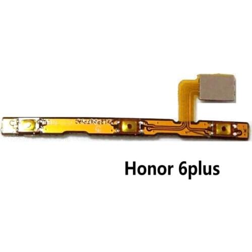 For Huawei Honor 6plus New Power on/off+Volume up/down Switch Button Flex Cable Repair Parts