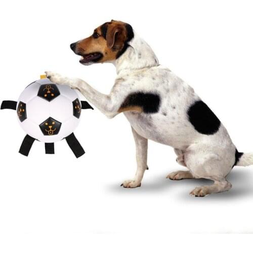 Interactive Dog Toys Pet Football Toys Dog Outdoor training Soccer Pet Bite Chew Balls for Puppy large Dog accessories