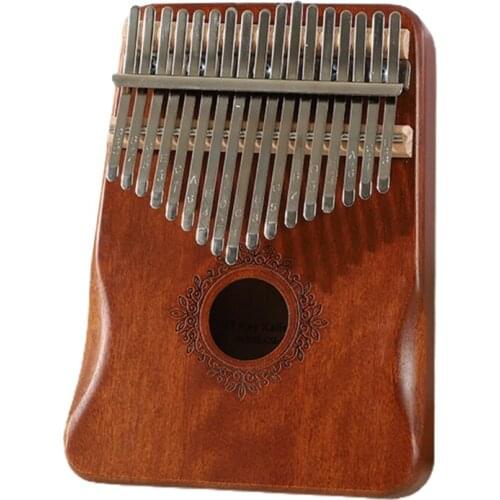 Kalimba Thumb Piano 17 Keys, Portable Finger Piano 448D