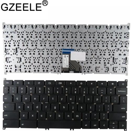 GZEELE US Laptop keyboard for ACER C720-2848 C720P-3871 C730 C730E C740 C720 C720P English layout AEZHNU00010 NK.I1117.026