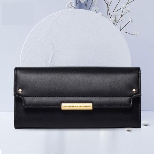 2021 New Fashion Womens Wallet Long Women Coin Purse Wallets For Woman Card Holder Small Ladies Wallet Female Hasp Mini Clutch