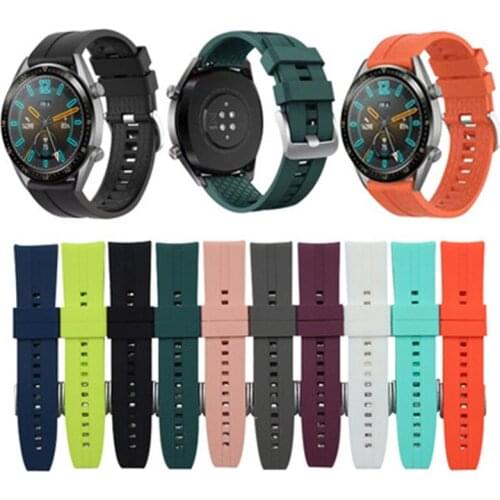 2019 newest strap for Huawei GT/GT2 silicone wristband for GT/GT2 magic smart wristband 22mm band for Huawei watch strap
