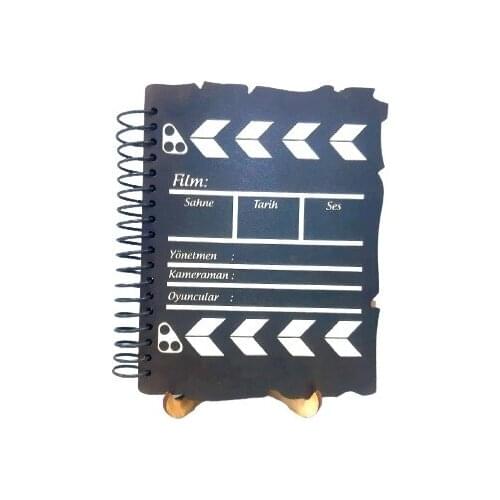 Retro Clapper Patterned Wood Cover photo album фотоальбом photo album album fotografico Álbumes