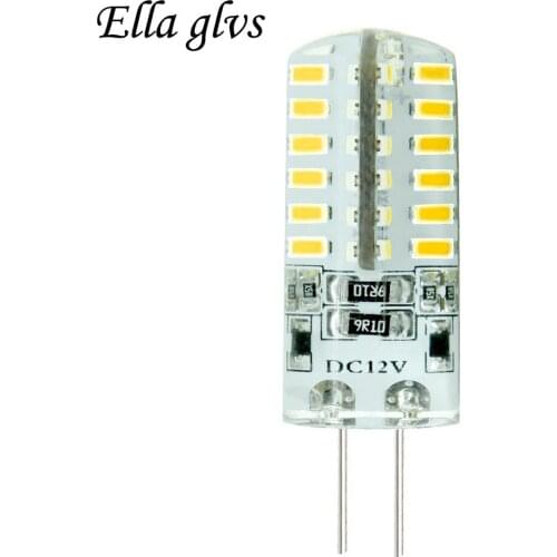 LED Bulb G4 3014 SMD 48 Led DC 12V 3Watt Bulb Replace Halogen Lamp High Bright For Chandelier