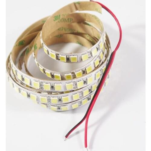 Led strip light lamp SMD5054 DC12V 5M 120leds/m Flexible Tape Light more bright than 5050 2835 5630 ws2812 Cold white/ice blue
