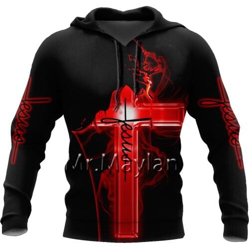God Christian Jesus 3D All Over Printed Hoodie For Men/Women Harajuku Fashion Retro hooded Sweatshirt Casual Jacket Pullover S31