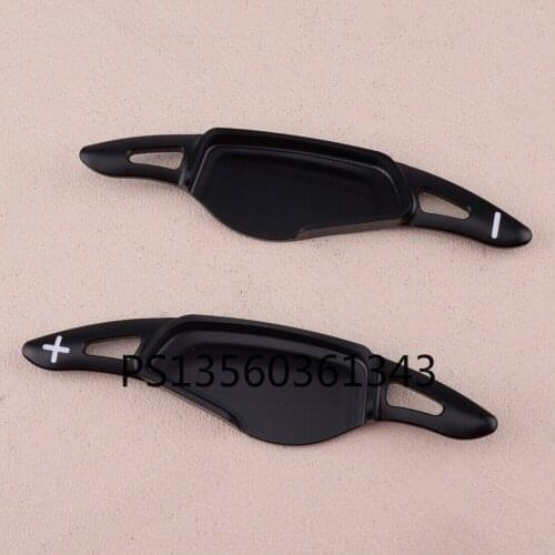 Black Alloy Car Steering Wheel Shift Paddle Fit For BMW X3 X4 M5 5 Series 18-19