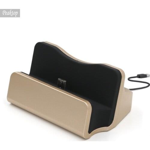 Top Quality Universal Android Mobile Phone Charger Base Micro USB Fast Charging Syncing Docking Station Dock Free Shipping New