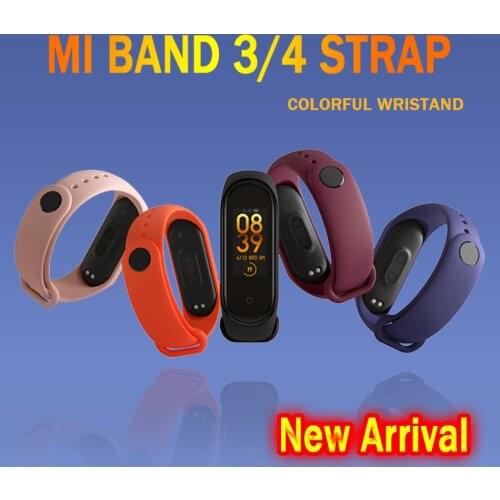 Protector Mi Band 4 3 Strap Wrist Strap For Xiaomi Mi Band 3 4 Bracelet Silicone Miband 3 4 NFC Accessories Smart Mi4 Wristband