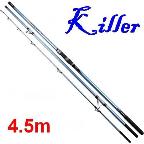 Sunboen 4.2m 560g 4.5M 650g CR Ring 4000g Lure Carbonfiber Killer SurfCasting Surf Casting Fishing Rod Tip 3.5mm Bait 100-250g