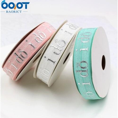 10yards 5/8'' alphabet hot silver Ribbon Elastic Foldover Elastics Stretch Hair Ties Headbands for Girls Hair Bow E-20508-993