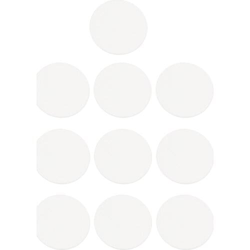 10psc Mineral Glass Watch Crystal 1.0mm Thick Flat Clear Glass 28mm-38mm