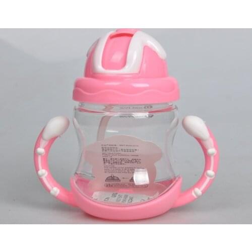 320ml Newborns Baby Feeding Bottle Baby Nursing Bottle With Handle PP Nursing Training Bottle 1 piece Baby Accessories