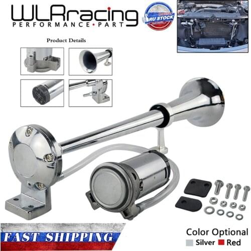 17" 150DB Loud Car Air Horn Single Pipe 12V 180 Hertz Single Whistle Trumpet Compressor Cars Truck Train Boat Semis Motorcycle