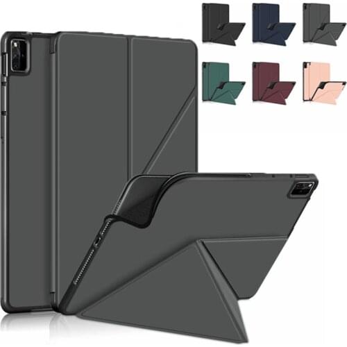 PU Leather Fold Magnetic Stand Cover for Huawei Matepad Pro 12.6 Inch 2021 Tablet Case for Huawei Matepad Pro 12.6'' WGR-W09 W19