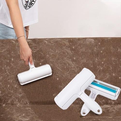 Double Head Sticky Hair Pet In Addition to Hair Suction Brush Manual Mini Hair Removal Crevice Cleaning Brush Hair Remover