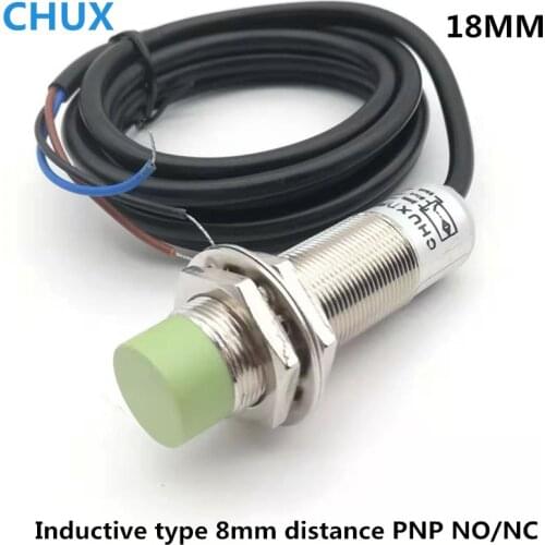 Inductive Proximity Sensor PNP M18 NO NC 6-36V IM18-8-DPA DPB DC 8mm Sensing distance Motion switch