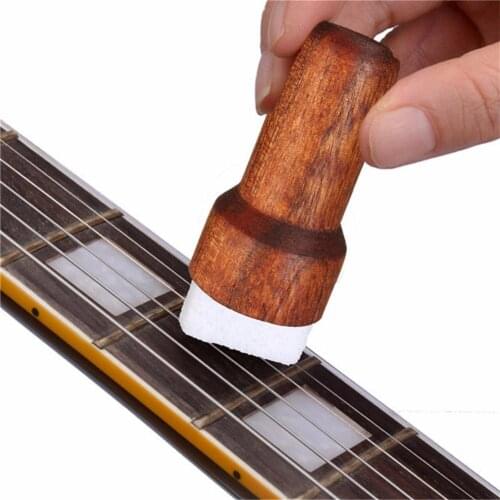 Orphee Guitar Bass Neck Bridge Strings Cleaner Instrument Body Cleaning Care Brush Tool Musical Instruments Parts Accessories