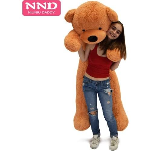 Niuniu Daddy 180cm/71" inch Semi-finished bear Bear Skin plush big teddy bear skin plush toys 5 color can choose