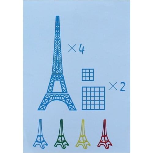 New A4 Size Children Drawing 3D Copy Plate Paper Mold for 3D Printing Pen Drawing Stencils & Doodle XP Best Gift For Kids