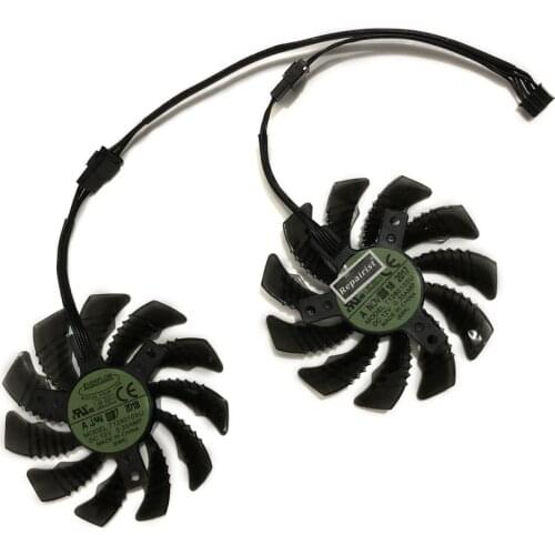 RX560/550 RX550 GPU Graphics Card VGA Cooler Fan For GIGABYTE GV-RX560GAMING OC-4GD GV-RX550GAMING OC-2GD video cards cooling