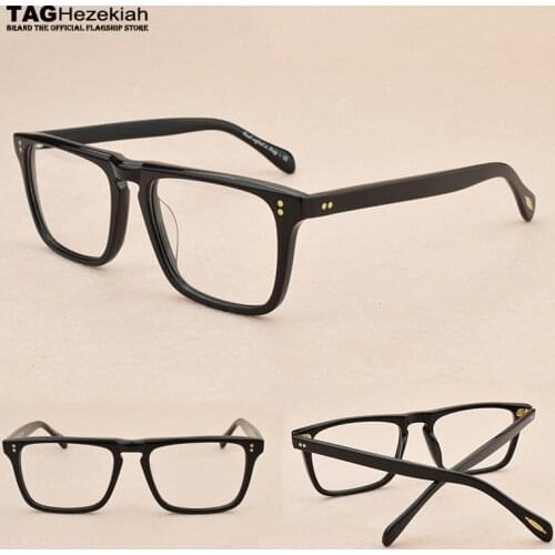 Glasses frame 2019 new TAG Hezekiah Brand eyeglasses men women Retro fashion myopia computer optical glasses ov5189t spectacles