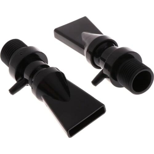 Aquarium Plastic Pump Duckbill Nozzle Water Outlet Return Pipe Plumbing Fitting