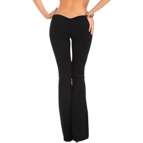 Low Waist Ruched Drawstring Boot Lifting Small Flare Pants Tight Bodycon Fitness Legging Sexy Clubwear Pantalon Trousers Spodnie
