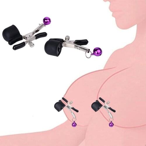 Sexy Nipple Clamps Vibrating Nipple Clips Erotic Flirting Toys Adult Sex Games Breast Clover Clamps BDSM Tools Exotic Accessorie