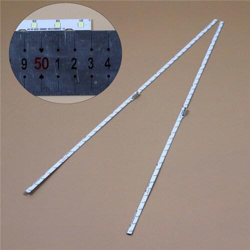 TVs LED Array Bars For Samsung UE49RU7302 UE49RU7305 UE49RU7372 UE49RU7379 LED Backlight Strips Matrix Lamps Lens Bands AOT_49