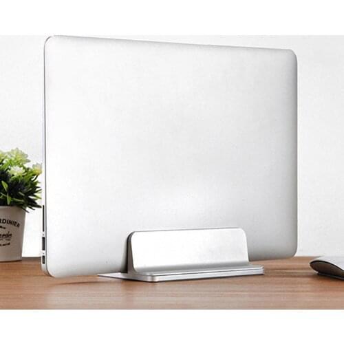 Vertical Adjustable Laptop Stand Aluminium Portable Soporte Notebook Mount Support Base Holder for MacBook Pro Air Accessory2020