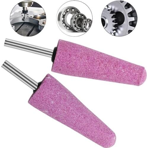 1pcs 6mm Shank Abrasive Mounted Stone Cylindrical For Dremel Rotary Tools Grinding Wheel Head Polishing Metal Wood Tool