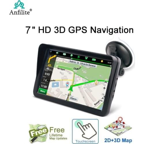 7 Inch Android Car GPS Navigator Parking monitoring 1080P 16G Touchscreen Navigation Car WIFI Bluetooth with Car Dash Camera DVR