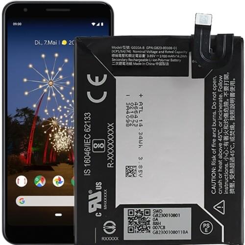G020A-B Battery For Google Pixel 3A XL G020C Battery Replacement Repair Part