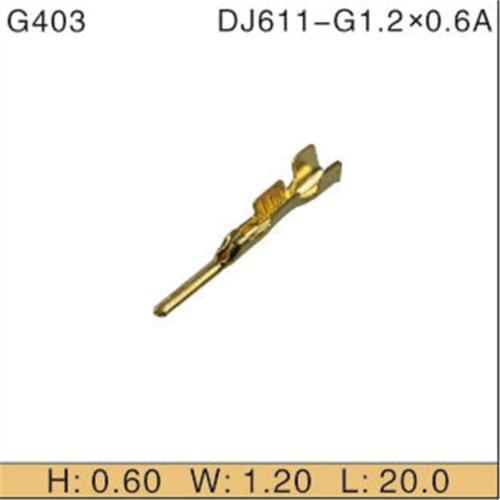 Free shipping 1000pcs Car Electronics & Motorcycle Accessories & Parts G403 male terminal connector