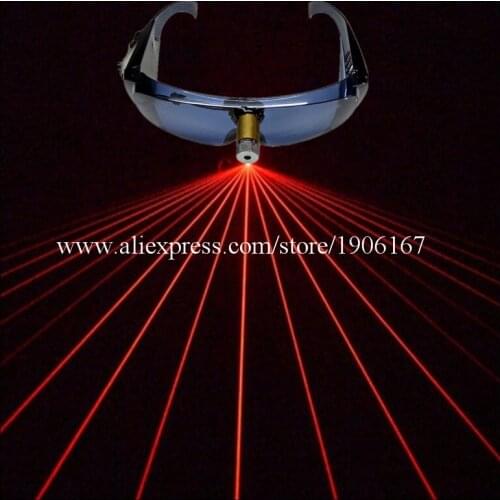 Hot Sale 1 pcs Red Laser Man Show Party Glasses Event & Party Supplies For Christmas Halloween DJ Club Free Shipping