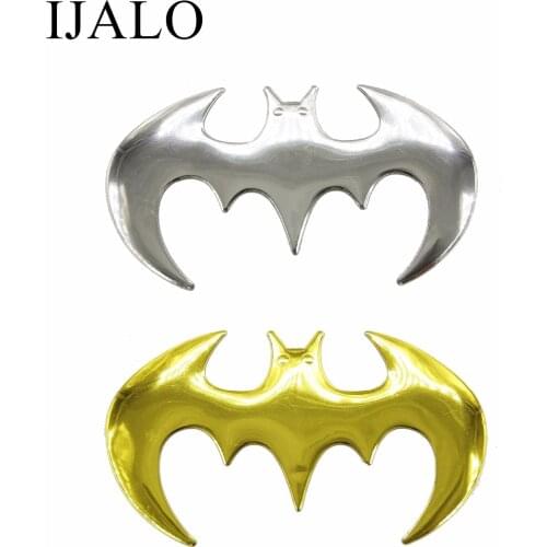 Bat Animal 3D Car Sticker soft PVC Chromed emblem badge Sticker auto styling decoration decal motorcycle sticker