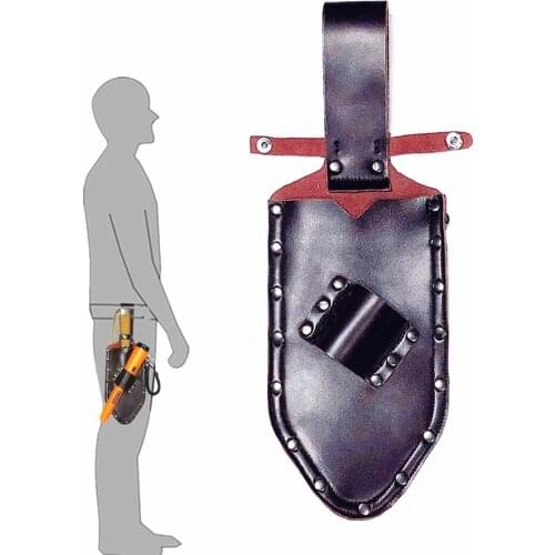 Pointer Metal Detector Holster Digger Pouch Waist Finds Bag Tools Shovel ProFind Digger Leather 2in1 for Garden Detecting