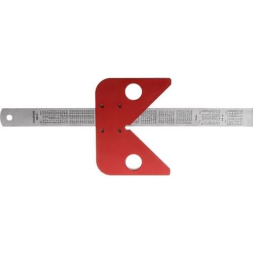 45 Degree Scriber Round Center Line Drawing Ruler Gauge Carpenter Layout Tools