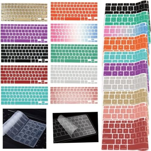 Multicolor Keyboard Film for Apple Macbook Air 13" A1369 A1466/Pro 15" A1286 A1398/Pro 13" A1278 A1425 A1502/Macbook White A1342