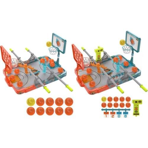 New Desktop Double Basketball Toy Interactive Fingertip Shooting Game Machine Board Game Parent-child Interactive Game Toy Set