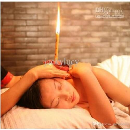 Novelty High-Quality Therapy Medical Natural Beewax Ear Candles & multicolor ear care candles 100pcs 50pairs free shipping