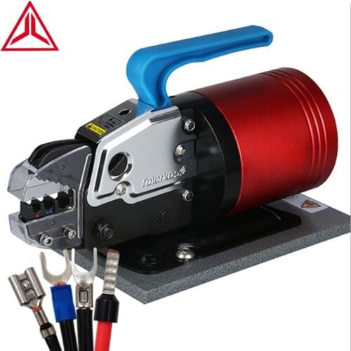 Cable Crimping Machine Mini Bench Pneumatic Insulated Ring Terminal Crimper Tool