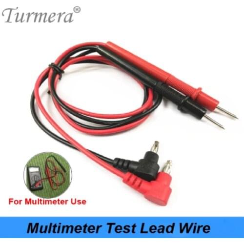 Turmera 1Pair Portable 1000V 10A Wire Pen Cable Universal 70cm Digital Multimeter Test Lead For Voltage Meter Meter Needles Test