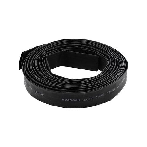 2:1 Shrink Ratio Heat Tubing Shrinkable Tube 6.5 Meters Black