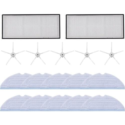 Side Brushes Main Brushes HEPA Filters For Xiaomi Vacuum 2 For Roborock S50 S55 S6 Vacuum Cleaner Parts Replacement Accessories