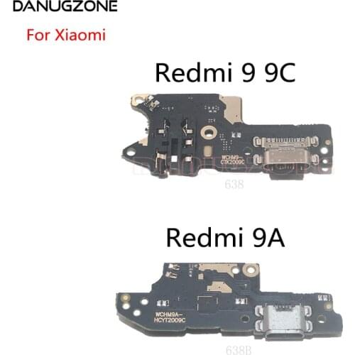 USB Charging Dock Port Socket Jack Plug Connector Charge Board Flex Cable For Xiaomi Redmi 9 9A
