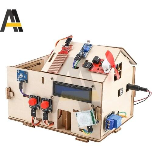 1 Set Smart IOT Home Kit with PLUS Board for Arduino Starter Kit DIY Projects STEM Programming /CE Compliant